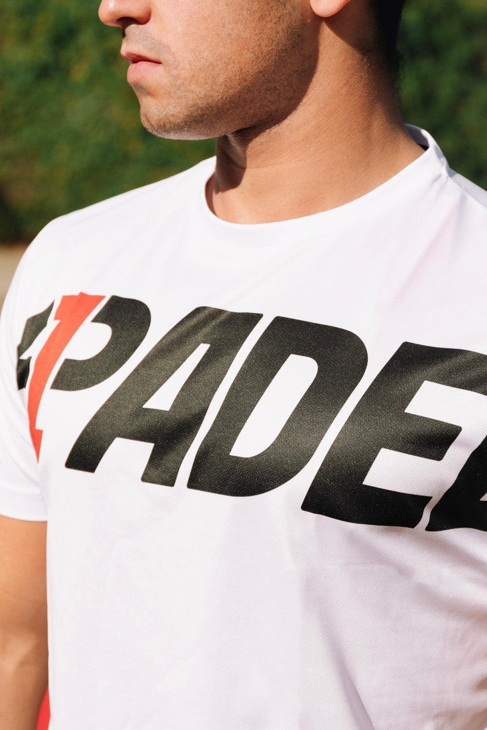 Camiseta A1 Pádel training white