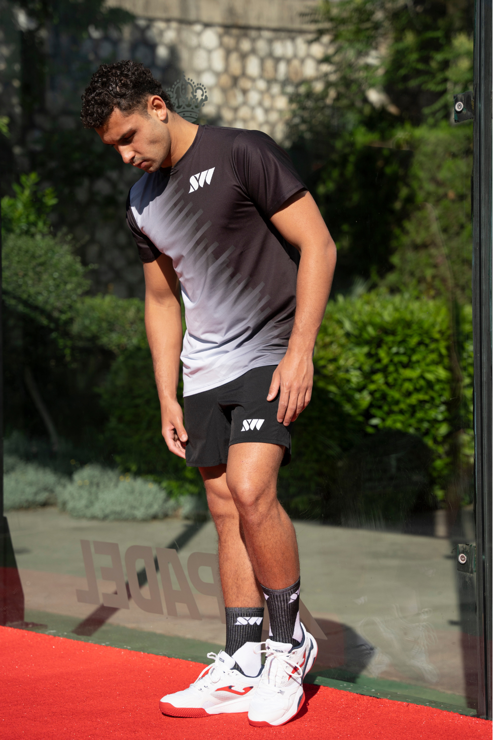 Short Negro-Plata SW - A1Padel Shop